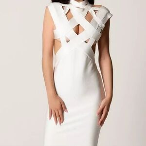 Womens bandage sheath dress/ size small